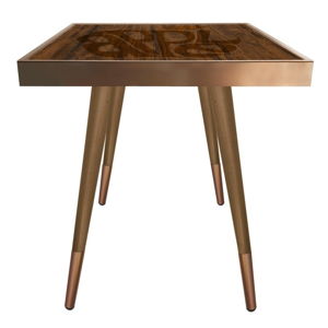 Příruční stolek Caresso Apple Square, 45 x 45 cm