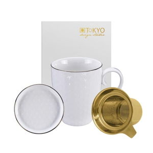 Bílý set na čaj Tokyo Design Studio Nippon Star, 380 ml