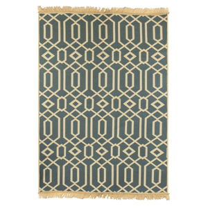 Béžovomodrý koberec Ya Rugs Kenar, 120 x 180 cm