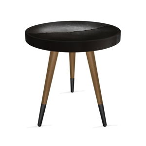 Příruční stolek Rassino Perforated Metal Circle, ⌀ 45 cm