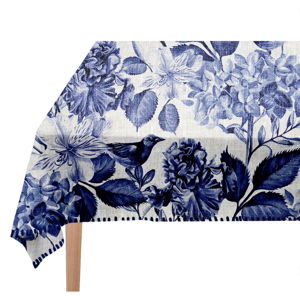 Ubrus Linen Couture Blue Birds, 140 x 200 cm