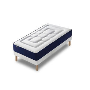 Jednolůžková postel s matrací Bobochic Paris Velours, 80 x 200 cm