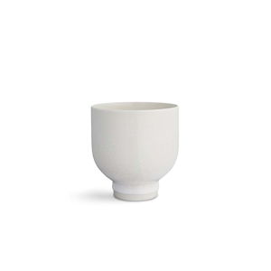 Bílý porcelánový květináč Kähler Design Unico, ⌀ 12 cm