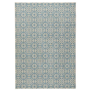 Modrý koberec Hanse Home Gloria Pattern, 80 x 150 cm