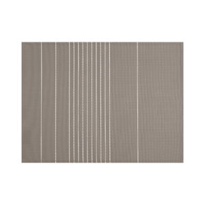 Hnědošedé prostírání Tiseco Home Studio Stripe, 45 x 33 cm