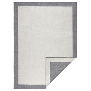 Šedo-krémový venkovní koberec Bougari Panama, 80 x 150 cm