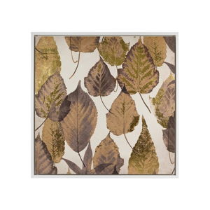 Nástěnný obraz Santiago Pons Brown Leaves, 104 x 104 cm