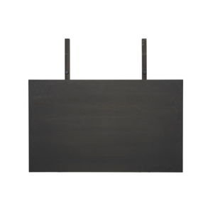 Černá deska k prodloužení jídelního stolu Canett Aspen, šířka 60 cm