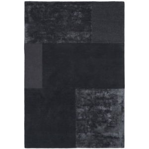 Antracitový koberec Asiatic Carpets Tate Tonal Textures, 120 x 170 cm