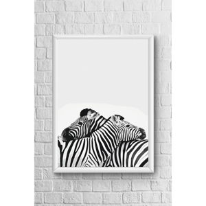 Plakát Piacenza Art Two Zebras, 33,5 x 23,5 cm