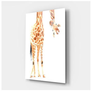 Skleněný obraz Insigne Giraffe, 46 x 72 cm