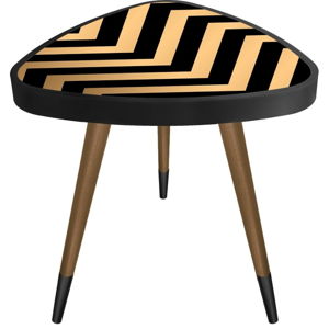 Příruční stolek Maresso Zig Zag Triangle, 45 x 45 cm