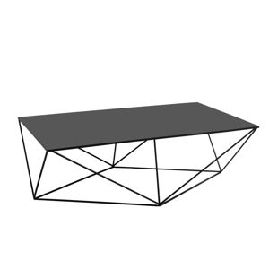 Černý konferenční stolek Custom Form Daryl, délka 140 cm