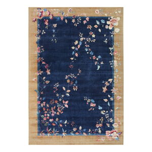 Tmavě modro-béžový koberec 80x150 cm Amira – Hanse Home
