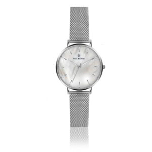 Dámské hodinky s páskem z nerezové oceli ve stříbrné barvě Paul McNeal Butio
