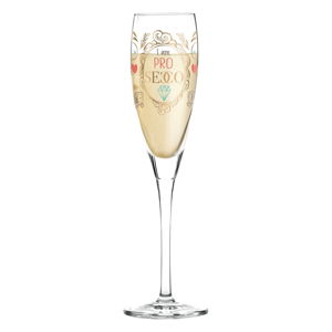 Sklenice na šampaňské z křišťálového skla Ritzenhoff Alice Wilson, 140 ml