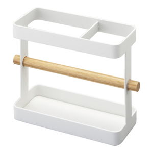 Bílý stojánek na kuchyňské nástroje YAMAZAKI Tosca