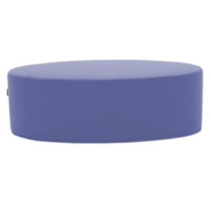 Modrofialový puf Softline Bon-Bon Valencia Lenvader, délka 60 cm