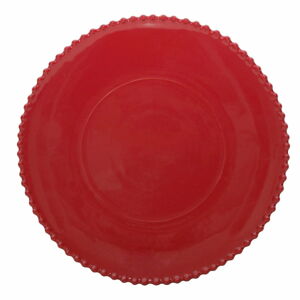 Rubínově červený kameninový talíř Costa Nova, ø 34,3 cm