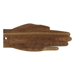 Dřevěné krájecí prkénko DOIY Tarot, 42,5 x 17,2 cm