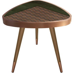 Příruční stolek Maresso Khaki Triangle, 45 x 45 cm