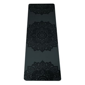 Černá podložka na jógu Yoga Design Lab Manadala Charcoal, 5 mm