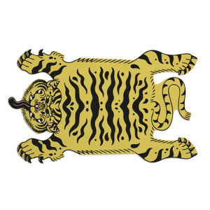 Koberec Really Nice Things Tattoo Tiger, 125 x 190 cm