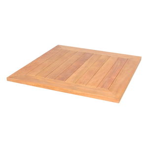 Deska z teakového dřeva k zahradnímu stolku Ezeis Typon, 67 x 67 cm