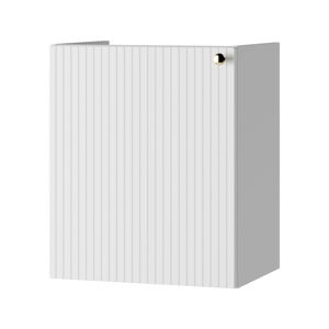 Bílá nízká závěsná skříňka pod umyvadlo 46,5x55,5 cm Asti – STOLKAR