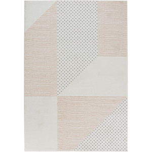 Krémovo-růžový koberec Mint Rugs Madison, 120 x 170 cm