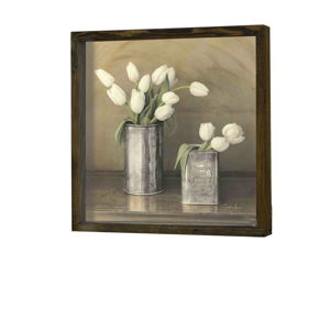 Nástěnný obraz Tulips, 34 x 34 cm