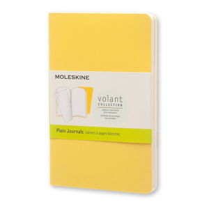 Žlutý zápisník Moleskine Volant, 80 stran