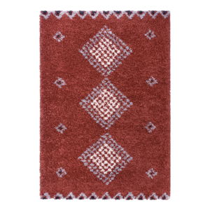 Červený koberec Mint Rugs Cassia, 80 x 150 cm