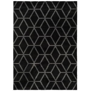 Černý koberec Universal Play, 200 x 290 cm