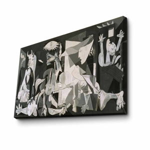 Nástěnná reprodukce na plátně Pablo Picasso Black and White, 100 x 70 cm