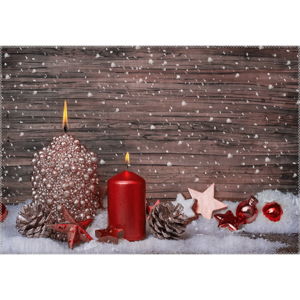 Koberec Vitaus Christmas Period Cozy Deco, 50 x 80 cm