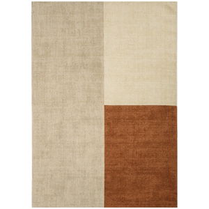 Béžovo-hnědý koberec Asiatic Carpets Blox, 120 x 170 cm