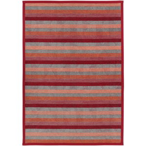 Červený oboustranný koberec Narma Treski Red, 80 x 250 cm
