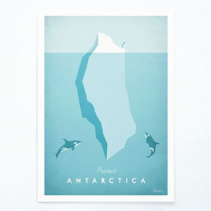 Plakát Travelposter Antarctica, A2