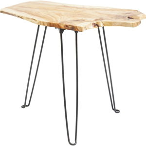 Odkládací stolek s deskou z jedlového dřeva Kare Design Art Factory