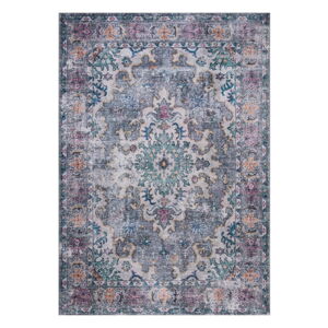 Modro-šedý pratelný koberec 290x200 cm Millie - Flair Rugs