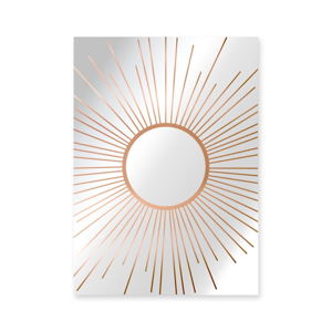 Nástěnné zrcadlo Surdic Espejo Copper Sun, 50 x 70 cm