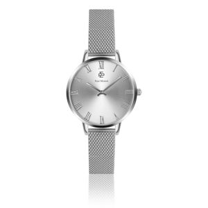 Dámské hodinky s páskem z nerezové oceli ve stříbrné barvě Paul McNeal Sissio