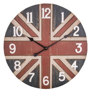 Nástěnné hodiny Antic Line British, ⌀ 60 cm