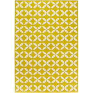 Žlutý koberec Mint Rugs Tiffany, 80 x 150 cm