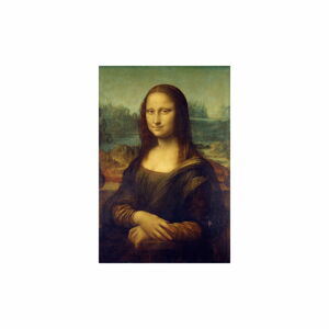 Reprodukce obrazu Leonardo da Vinci - Mona Lisa, 60 x 40 cm