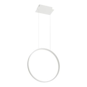 Bílé LED závěsné svítidlo 55x16 cm Tim - Nice Lamps