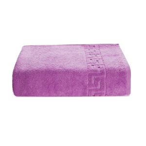 Světle fialový bavlněný ručník Kate Louise Pauline, 50 x 90 cm