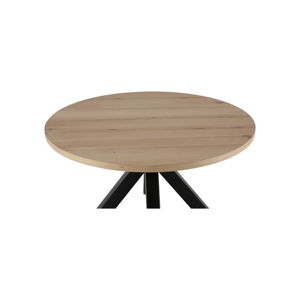 Kulatý jídelní stůl s černýma nohama Canett Maison, ø 120 cm