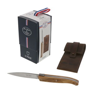 Kapesní nůž s dřevěnou rukojetí Jean Dubost Le Poche